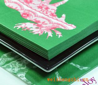 供应彩色餐巾纸新奇特印刷纸餐巾圣诞节印花纸餐巾